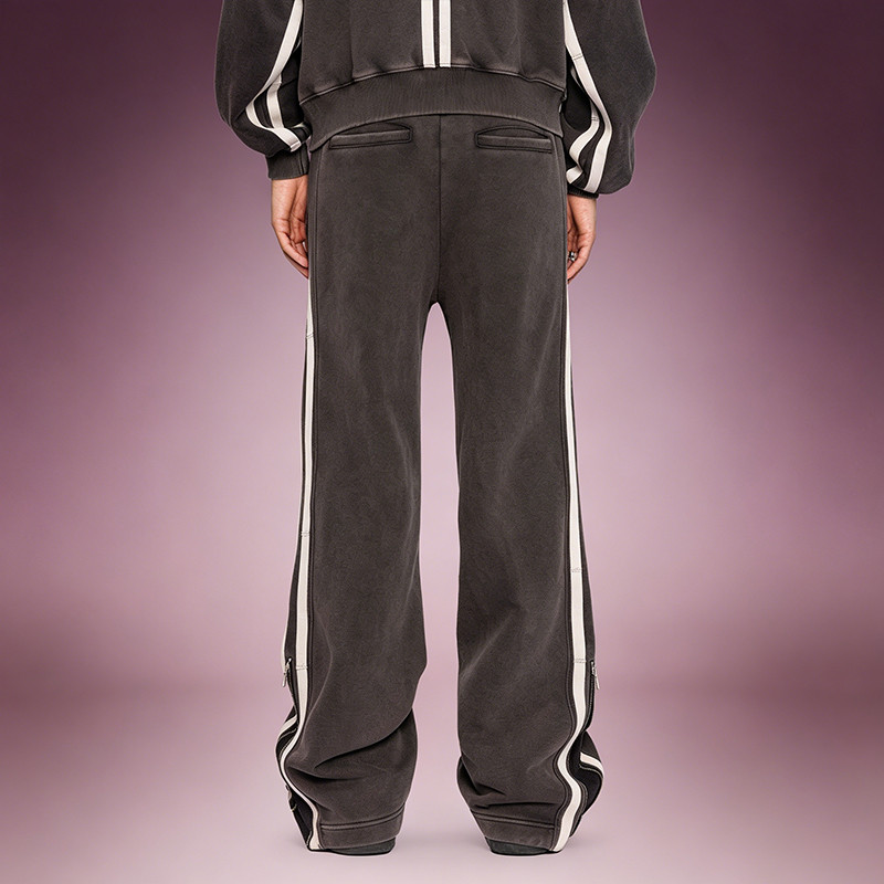 Side zip Track pants
