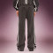 Custom Washed Stripe Sports Pants  |  Side zip Wide Leg Velour Track Pants | Streetwear Manufacturer