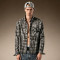 Custom Leopard Plaid Shirt | Oversized Printed Flannel Shirt | Long Sleeved Vintage Shirt