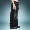 Custom Streetwear Washed Jeans | High Waist Wide Leg Pants | High Quality Jeans Manufacturer
