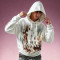 Custom Oversized Graphic Print Hoodie | Cotton Fleece Hoodie | Drop Shoulder Streetwear Pullover Hoodie