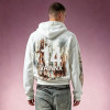 Custom Oversized Graphic Print Hoodie | Cotton Fleece Hoodie | Drop Shoulder Streetwear Pullover Hoodie