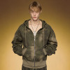 Custom 500GSM Heavyweight Hoodie | Oversized Camouflage Zip Up Hoodie | Streetwear Hoodie Manufacturer