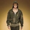 Custom 500GSM Heavyweight Hoodie | Oversized Camouflage Zip Up Hoodie | Streetwear Hoodie Manufacturer