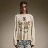 Custom Lightweight 100% Cotton T-shirt | DTG Print High Quality Long Sleeve | Streetwear Retro T-shirt