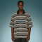 Custom Oversized Stripe T-Shirt | Thick 100% Cotton Breathable T-Shirt | Digital Print Polo Shirt