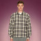 Custom Oversized Plaid Flannel Shirt | Drop Shoulder Streetwear Long Sleeve Shirt | Shirt Supplier