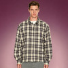Custom Oversized Plaid Flannel Shirt | Drop Shoulder Streetwear Long Sleeve Shirt | Shirt Supplier