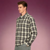 Custom Oversized Plaid Flannel Shirt | Drop Shoulder Streetwear Long Sleeve Shirt | Shirt Supplier