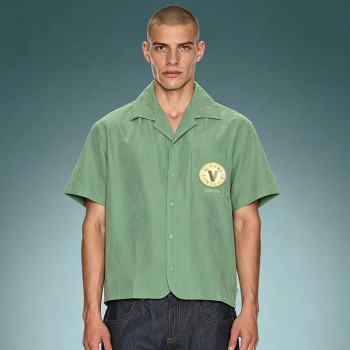 Custom Camp Collar Short Sleeves Shirt | Baggy Casual Crop Fit Shirt | Streetwear Shirt Supplier