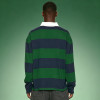 Custom Long Sleeves Jersey Polo T-shirt | Cotton Fleece Striped Vintage T-Shirt | Streetwear Manufacturer