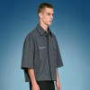 Custom Men's Casual Button Up Shirt | Boxy Fit Work Shirts | Oversized Streetwear Supplier
