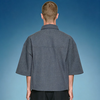 Custom Men's Casual Button Up Shirt | Boxy Fit Work Shirts | Oversized Streetwear Supplier