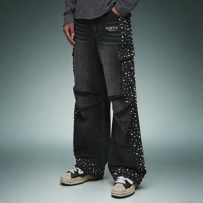 Wide Leg Cargo Pants
