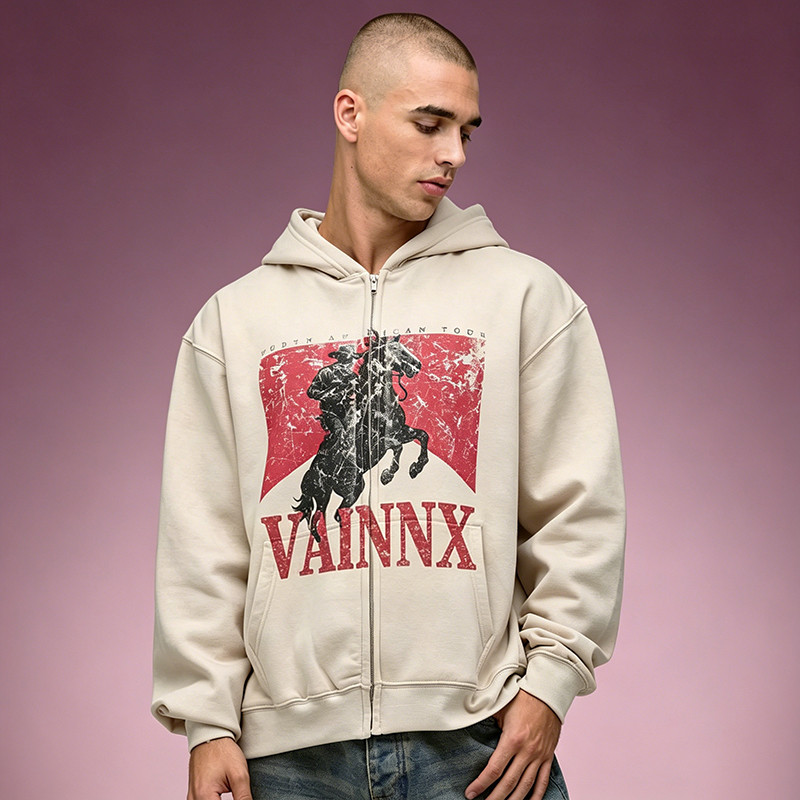 Custom Zip Up Hoodie