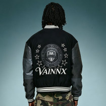 Custom Varsity Jacket | Sportswear Leather Jacket | Men's Print Bomber Jacket | Chenille Embroidery Jacket