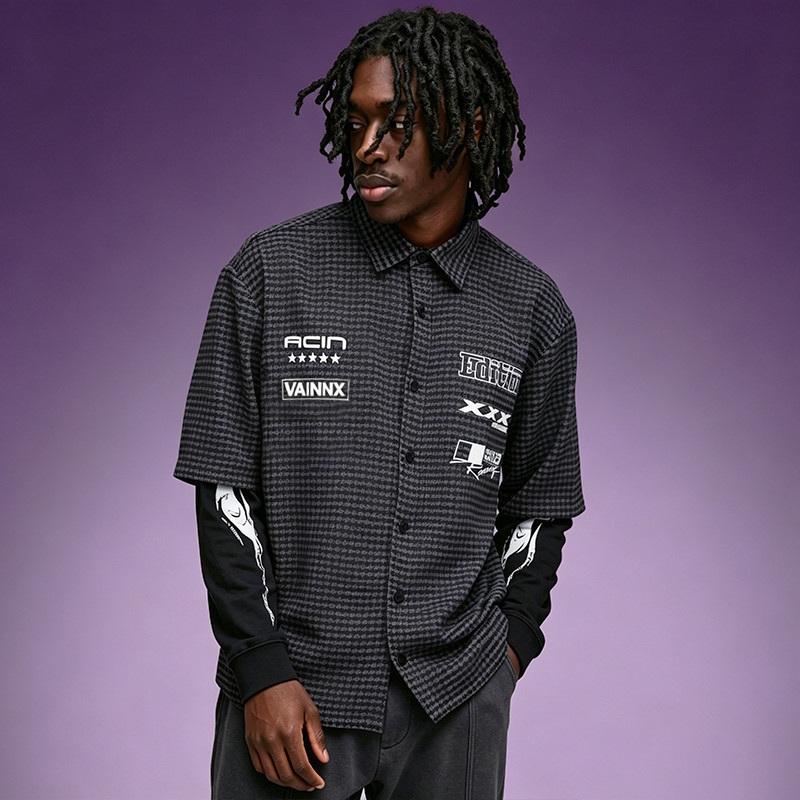 Plain Casual Vintage Shirt