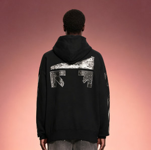 Custom Screen Print Zipper Hoodie | 500GSM Cotton Heavyweight Hoodie | Streetwear Hoodie Supplier