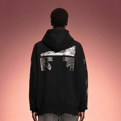 Custom Screen Print Zipper Hoodie | 500GSM Cotton Heavyweight Hoodie | Streetwear Hoodie Supplier