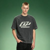 Custom Acid Wash Boxy T-Shirt | Thick Cotton Breathable T-shirt | DTG Print Vintage Tee