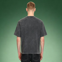Custom Acid Wash Boxy T-Shirt | Thick Cotton Breathable T-shirt | DTG Print Vintage Tee