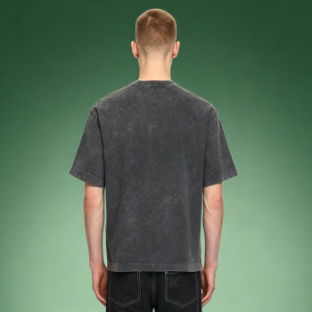 Custom Acid Wash Boxy T-Shirt | Thick Cotton Breathable T-shirt | DTG Print Vintage Tee