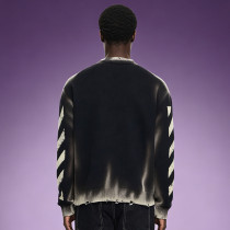 Custom Men's Distressed Knit Sweater | Digital Print Sweater | High Quality Sweater Manufacturer