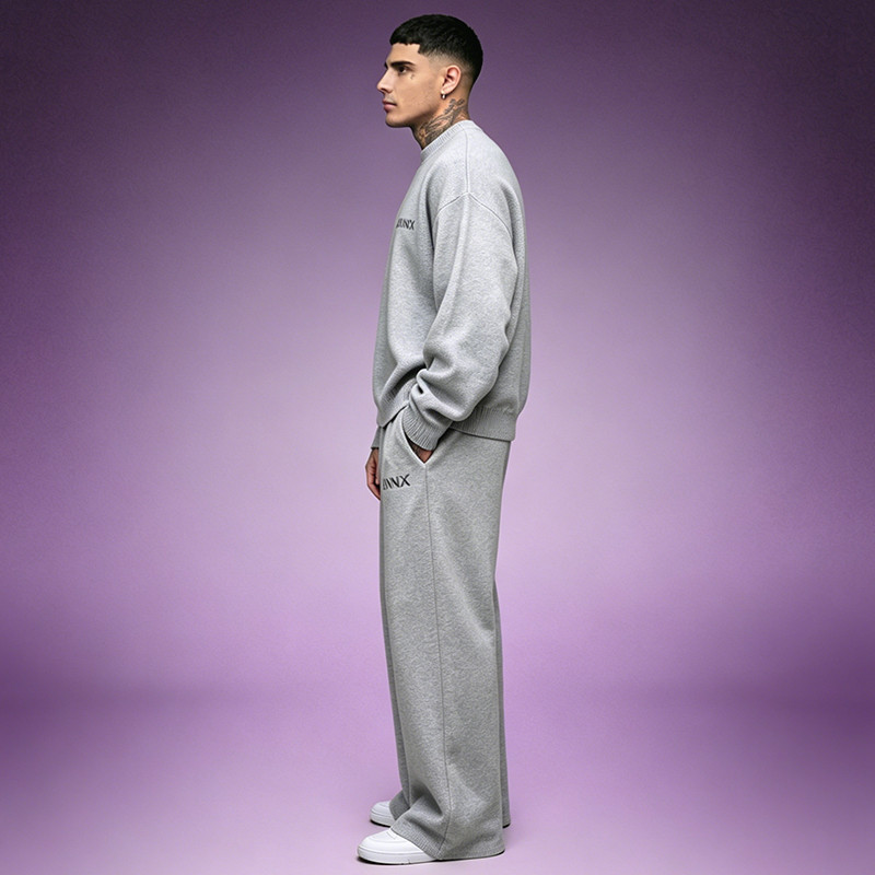 Heavyweight Cotton Knit Sweatsuit