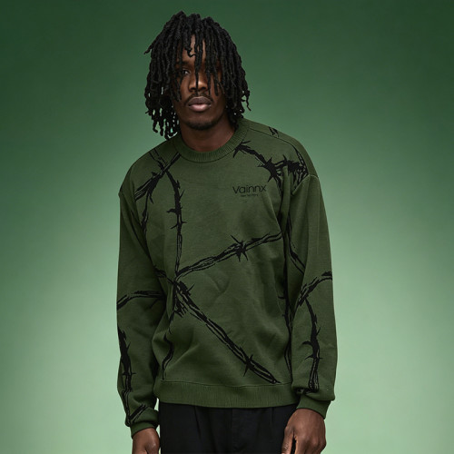 Custom 100% Organic Cotton Hoodie | Crewneck Print Sweatshirt | Streetwear Clothing Supplier