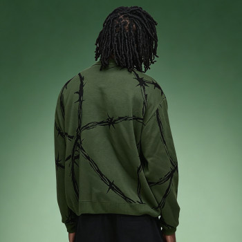 Custom 100% Organic Cotton Hoodie | Crewneck Print Sweatshirt | Streetwear Clothing Supplier