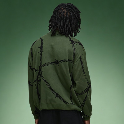 Custom 100% Organic Cotton Hoodie | Crewneck Print Sweatshirt | Streetwear Clothing Supplier