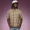 Custom Digital Print Shirt | Short Sleeve Plaid Flannel Shirt | Streetwear Apparel Manufacturer