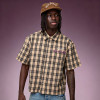 Custom Digital Print Shirt | Short Sleeve Plaid Flannel Shirt | Streetwear Apparel Manufacturer
