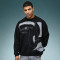 Custom Jacquard Knit Sweater | Men's Crew Neck Thick Cotton Sweater | Streetwear Apparel Manufacturer