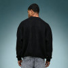 Custom Jacquard Knit Sweater | Men's Crew Neck Thick Cotton Sweater | Streetwear Apparel Manufacturer