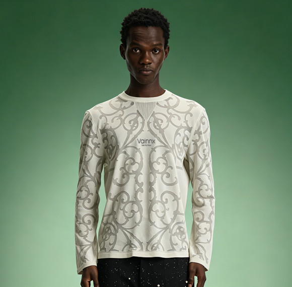 Custom Cotton Fabric Slim Fit T-shirt | DTG Print Long Sleeve T-shirt | Streetwear Apparel Manufacturer