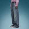 Custom Baggy Denim Jeans | Rhinestone Straight Leg Pants | Streetwear Apparel Manufacturer