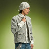 Vintage Wool Blend Tweed Jacket | Detachable Embroidered Cuffs Jacket | Streetwear Apparel Manufacturer