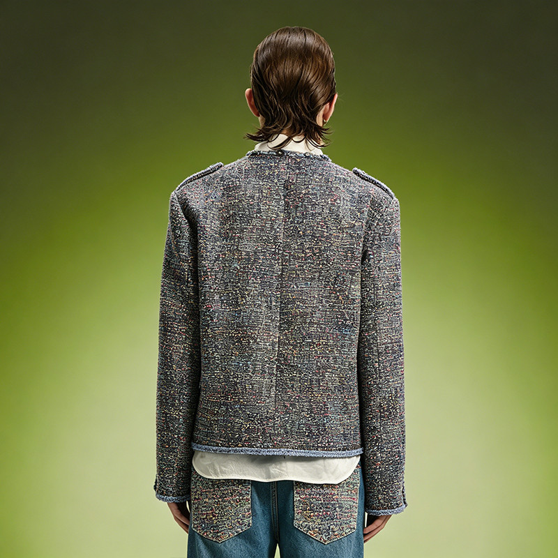 Detachable Embroidered Cuffs Jacket
