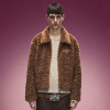 Brown Teddy Fleece Sherpa Jacket | Custom Full Zip Outerwear Jacket | Streetwear Apparel Manufacturer