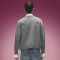 Custom Men's Casual Streetwear Sweater | Floral Embroidery Cardigan Sweater | V-Neck Knitwear