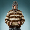 Custom High Quality Wool Knitwear | Striped Mohair Rhinestone Sweater | Streetwear Apparel Manufacturer