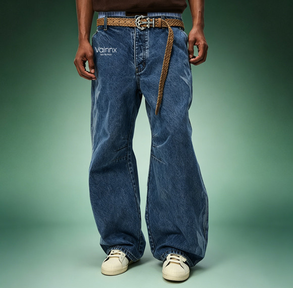 Custom Heavyweight 100% Cotton Denim Pants | Wide Leg Washed Baggy Jeans | High Quality Pants Manufacturer