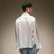 Custom Men's Luxury Shirt | Men's Streetwear Elegant Satin Shirt | Long Sleeves Flared Cuff Shirt