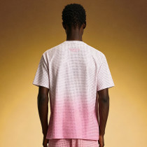 Chanjoye Custom Logo T-shirt | Breathable Ombre Gradient T-shirt | Streetwear Oversized Cotton Tee