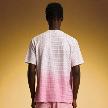 Chanjoye Custom Logo T-shirt | Breathable Ombre Gradient T-shirt | Streetwear Oversized Cotton Tee