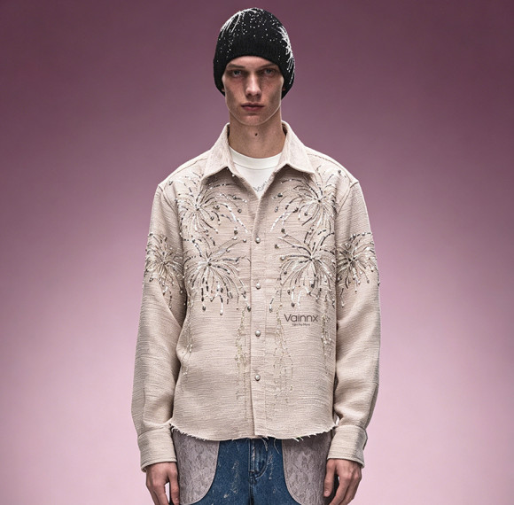 Custom Embroidered Button-Up Shirt | Drop Shoulder Oversize Shirt | Streetwear Apparel Manufacturer
