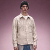 Custom Embroidered Button-Up Shirt | Drop Shoulder Oversize Shirt | Streetwear Apparel Manufacturer