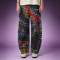 Custom All Printed Baggy Pants | Men's Casual Streetwear Pants | Streetwear Apparel Manufacturer