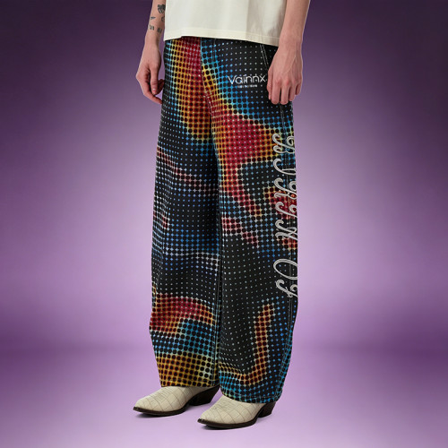 Custom All Printed Baggy Pants | Men's Casual Streetwear Pants | Streetwear Apparel Manufacturer